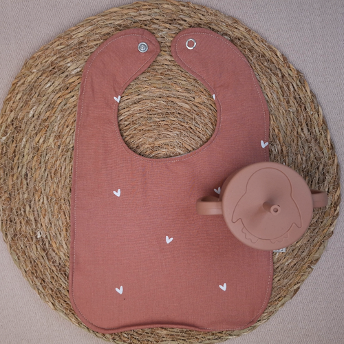 Babyslab hartjes terra