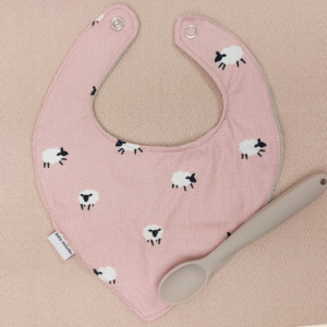 Kwijlslab schaap roze