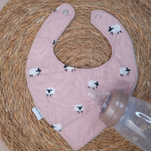 Newbornslab schaap roze