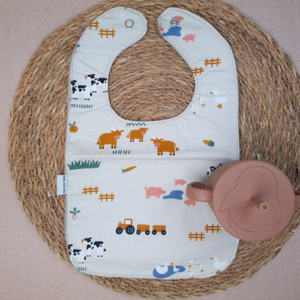 Babyslab boerderij beige