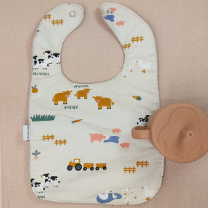 Babyslab boerderij beige