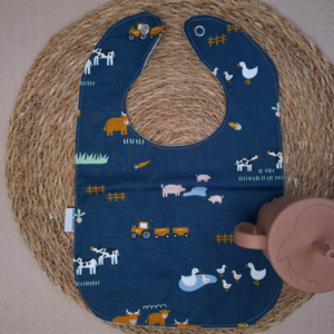 Babyslab boerderij blauw