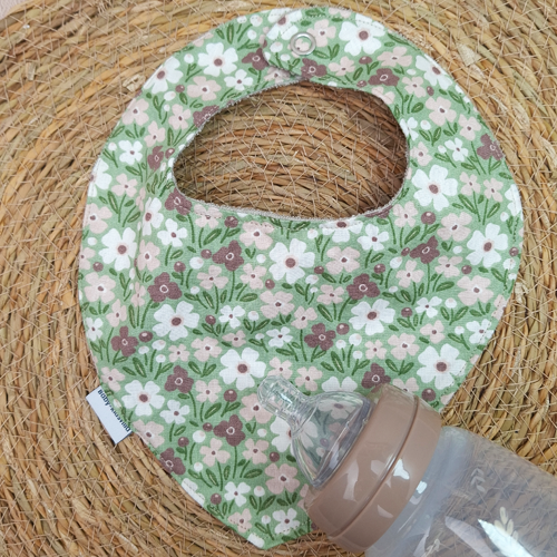 Newbornslab millefleur oudroze