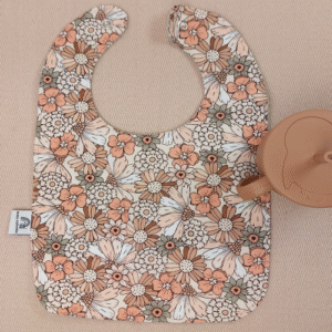 Babyslab bloemen pastel