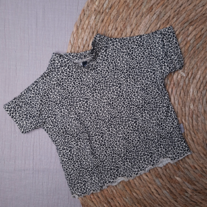 T- shirt Marijke ruffle panter