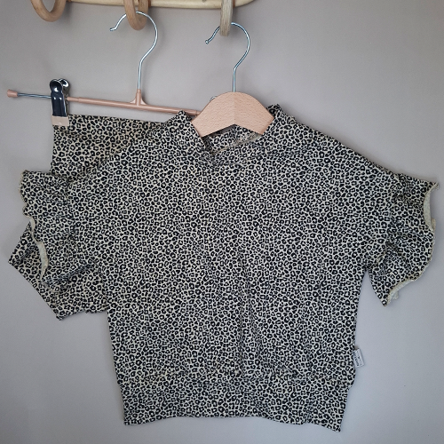 Oversized top marijke panter - Afbeelding 3