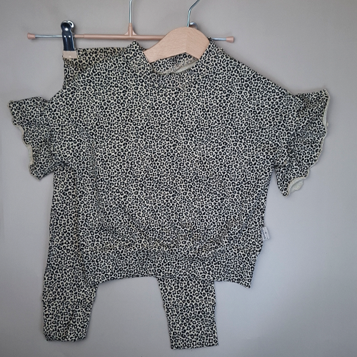 Oversized top marijke panter - Afbeelding 4