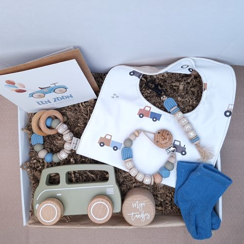 Kraamcadeau jongen autobus - Afbeelding 8