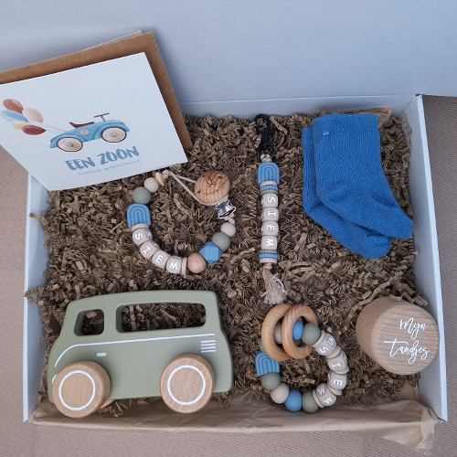 Kraamcadeau jongen autobus - Afbeelding 6