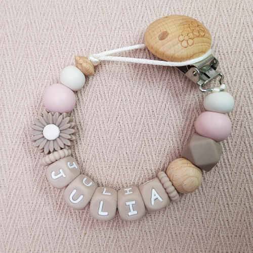 Speenkoord met naam meisje daisy turf