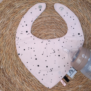 Newbornslab stip lichtroze