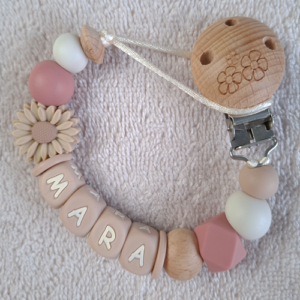 Speenkoord met naam meisje daisy havermout