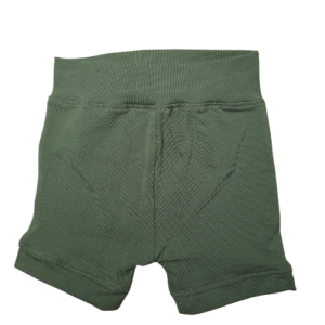 Baby short olijfgroen