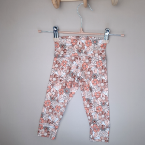 Legging bloemen pastel