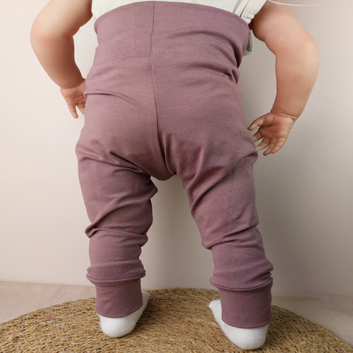 Babybroekje legging mauve - Afbeelding 4