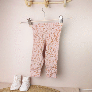 Babylegging blaadjes roze
