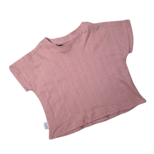T-shirt boxy tee perzik