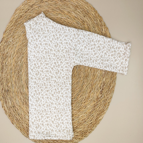 Longsleeve millefleur wit - Afbeelding 2