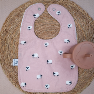 Babyslab schaap roze