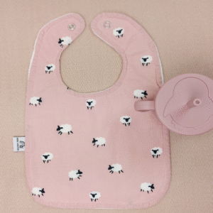 Babyslab schaap roze