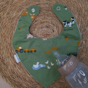 Newborn slab boerderijdieren groen