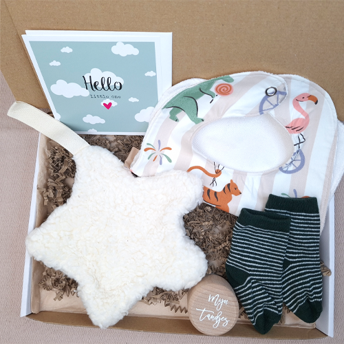 Brievenbus kraamcadeau jongen speendoekje ster - Afbeelding 5