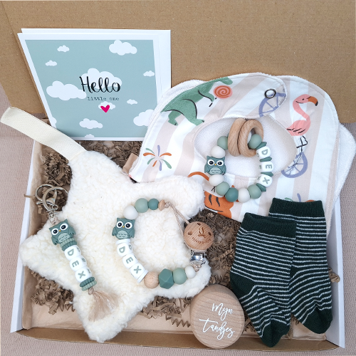 Brievenbus kraamcadeau jongen speendoekje ster - Afbeelding 6