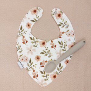 Kwijlslab bloemen zada