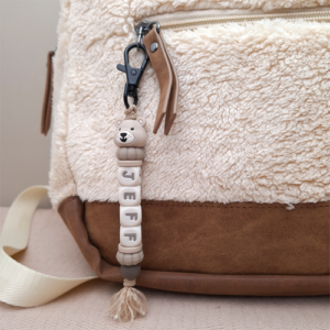 Sleutelhanger met naam beer turf