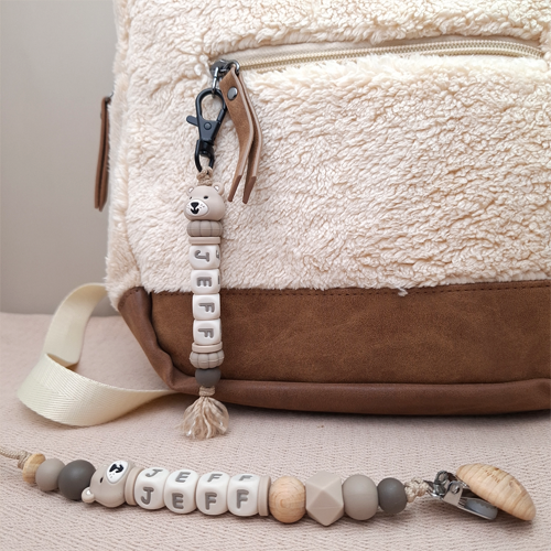 Sleutelhanger met naam beer turf - Afbeelding 3