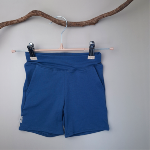 Short jongens indigo blauw