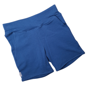 Short relax indigo blauw