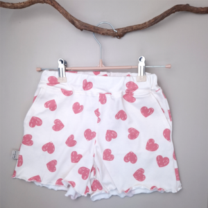 Short meisje hartjes ruffle