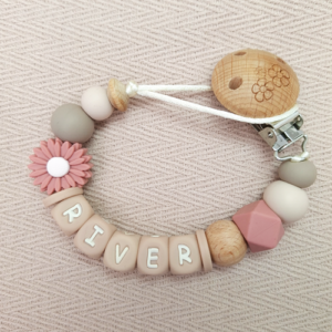 Speenkoord met naam meisje daisy rosewood