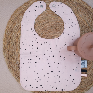 Babyslab stip lichtroze