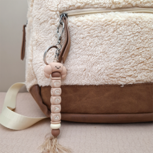 Sleutelhanger met naam jongen croissant