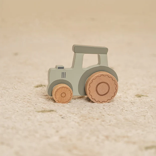 Kraamcadeau met naam jongen tractor beer - Afbeelding 2