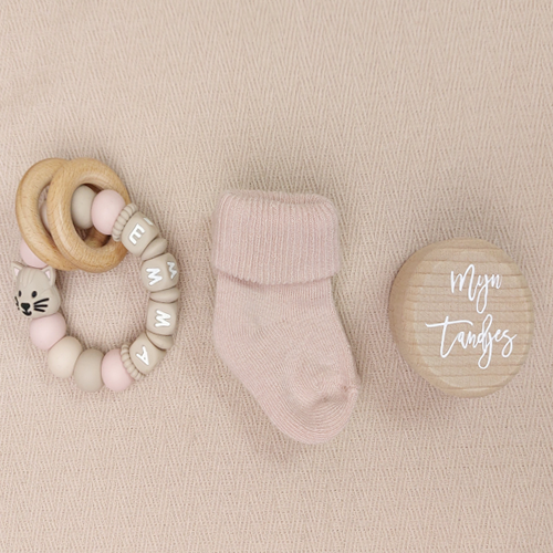 Brievenbus kraamcadeau met naam poes - Afbeelding 2