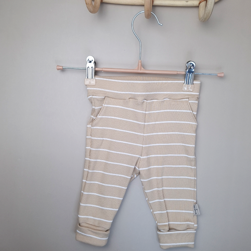 Overslagshirtje streep beige - Afbeelding 4