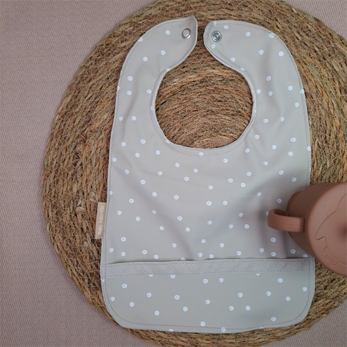 Babyslab waterproof stip beige