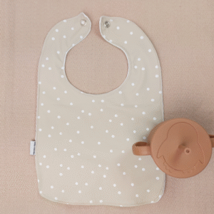 Babyslab waterproof stip beige