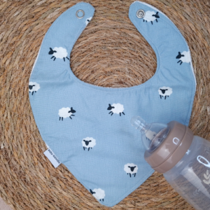 Newborn slab schaap blauw