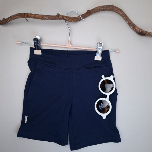 Relax short donker blauw