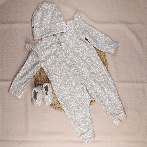 Boxpakje millefleur taupe