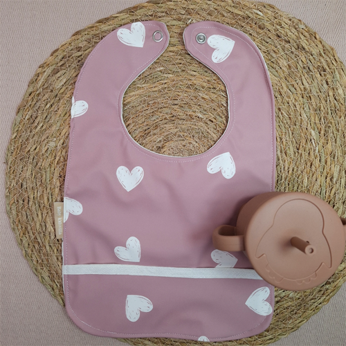 Babyslab waterproof hartjes
