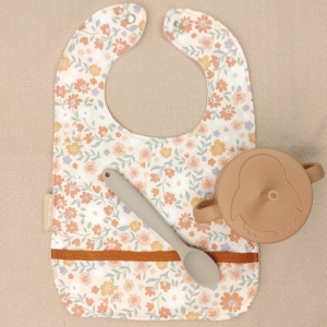 Babyslab waterproof veldbloemen