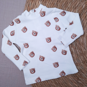 Babyshirtje longsleeve beren