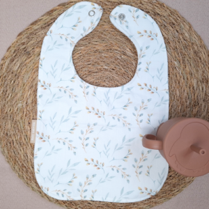 Babyslab leaves blauwgroen