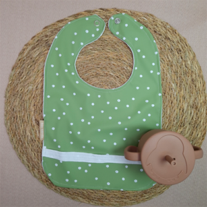 Babyslab waterproof stip groen