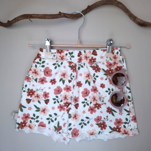 Short meisjes bloemen oudroze